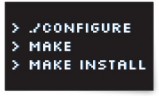 configure make install