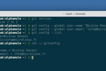 Git - Configuration globale